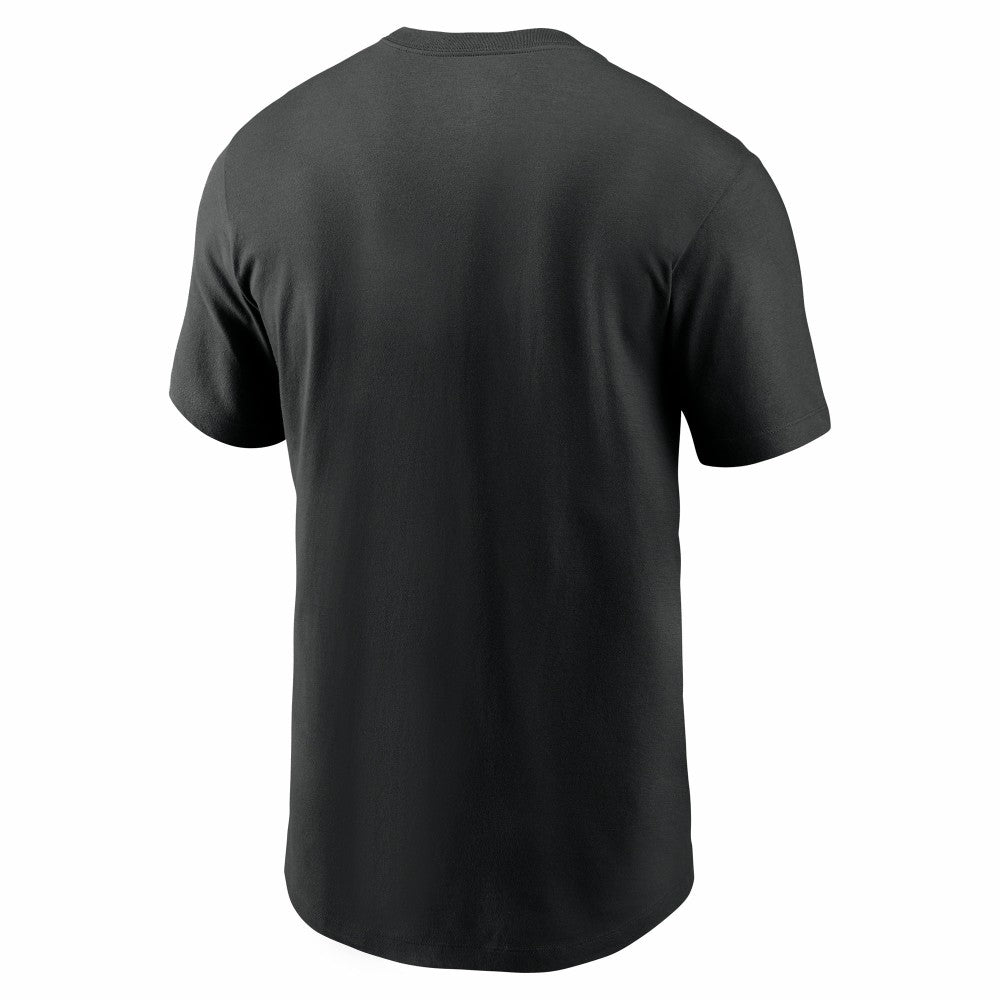 Cincinnati Reds 2025 MLB Speedway Classic Authentic Collection Wordmark T-Shirt Black | Nike