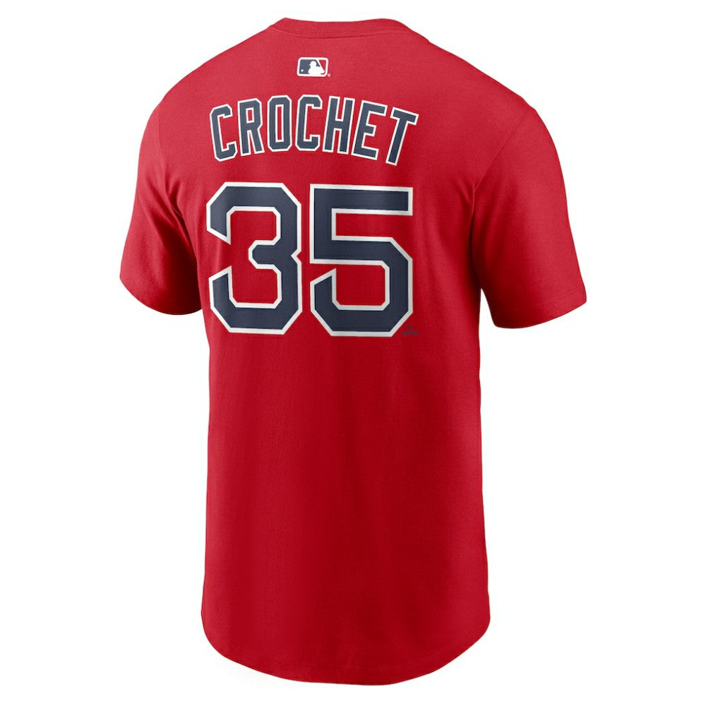 Garrett Crochet Boston Red Sox Name & Number T-Shirt Red | Nike