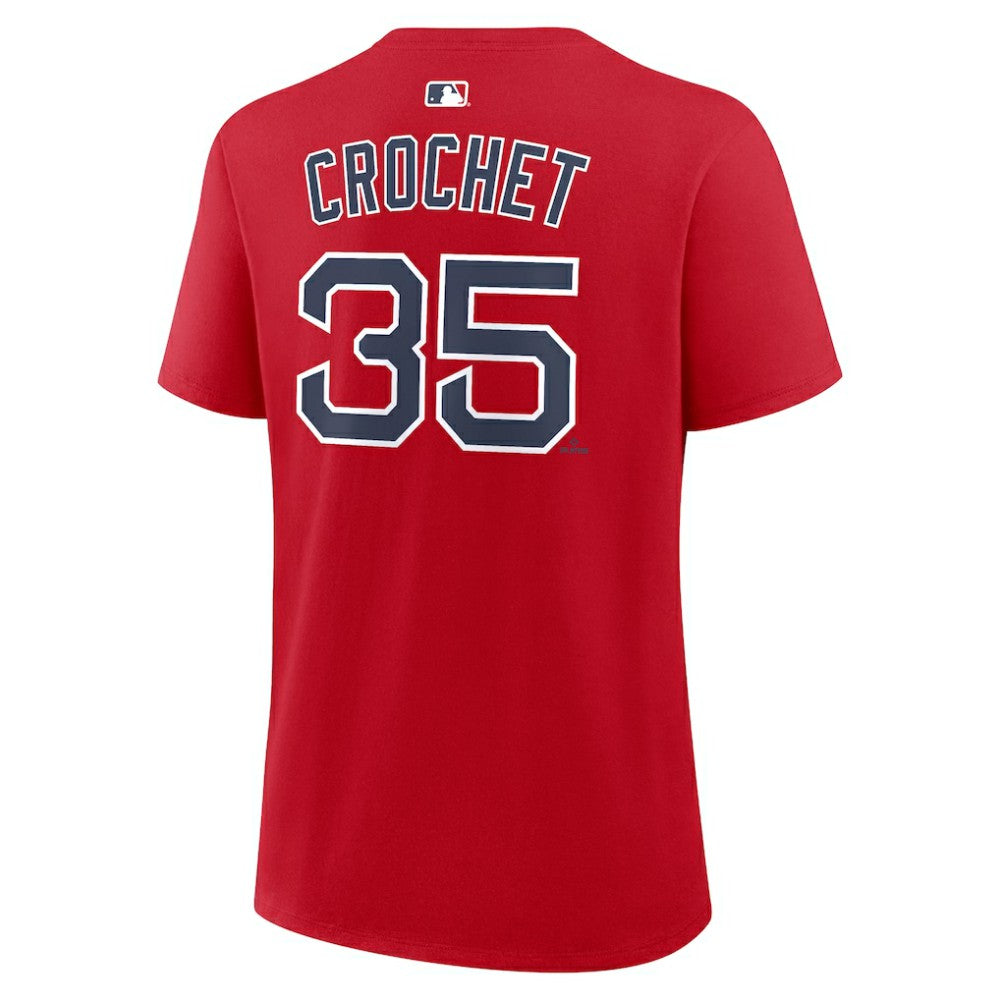 Garrett Crochet Boston Red Sox Women's Name & Number T-Shirt Red | Nike