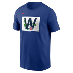 Chicago Cubs Local Ivy W Flag T-Shirt Royal | Nike