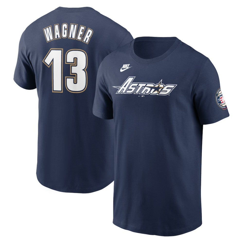 Billy Wagner Houston Astros 2025 National Baseball Hall of Fame Name & Number T-Shirt Navy | Nike