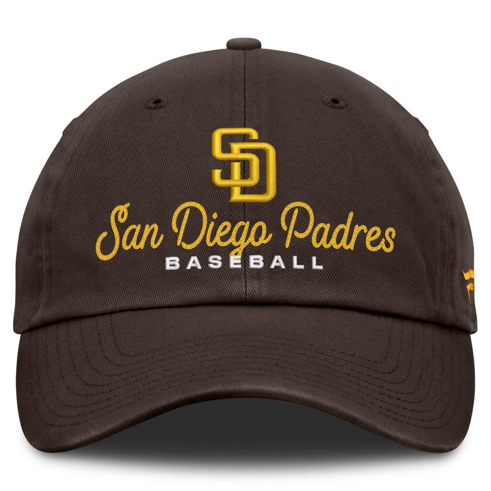 San Diego Padres Women's Velocity Adjustable Hat Brown