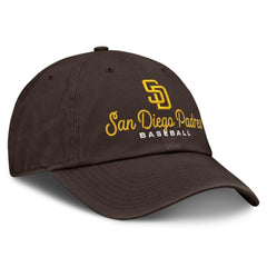 San Diego Padres Women's Velocity Adjustable Hat Brown
