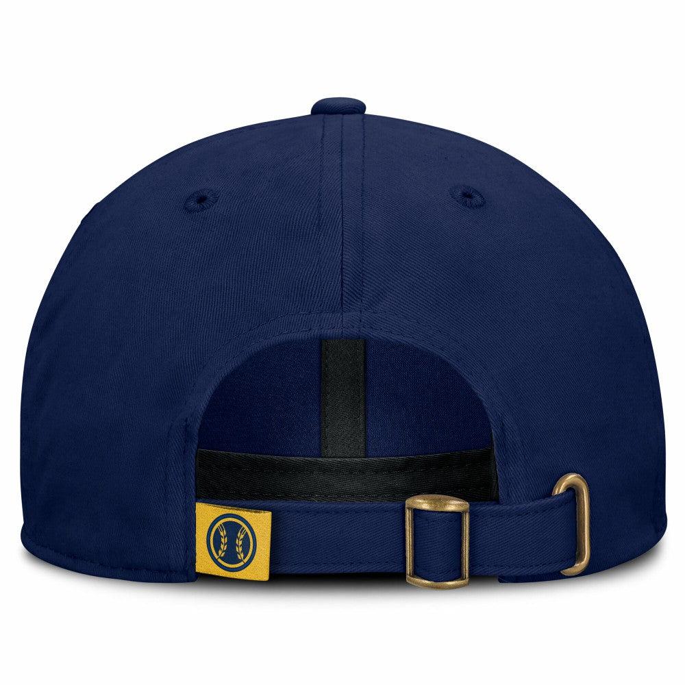Milwaukee Brewers Women's Velocity Adjustable Hat Navy
