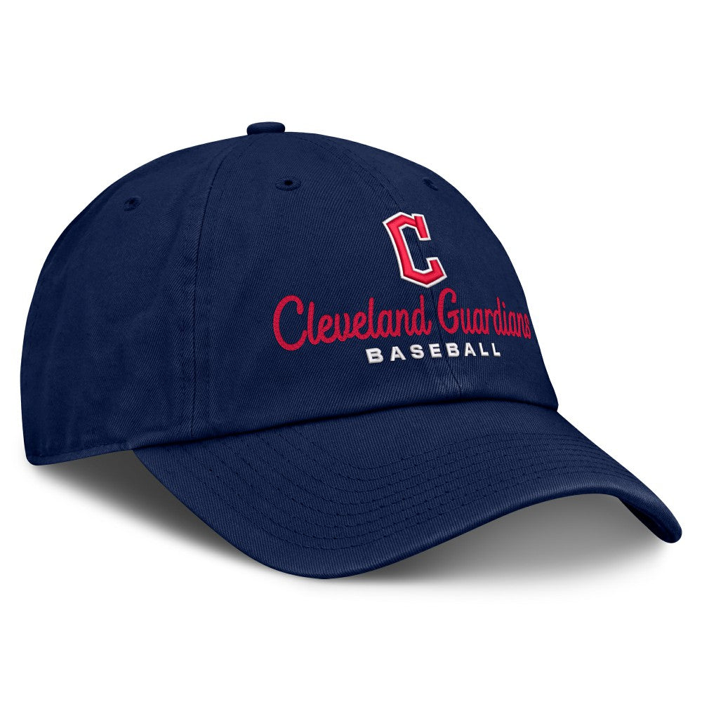 Cleveland Guardians Women's Velocity Adjustable Hat Navy