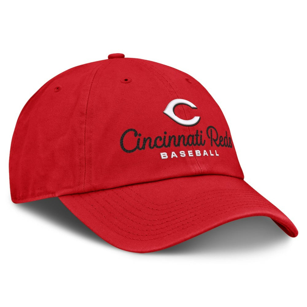 Cincinnati Reds Women's Velocity Adjustable Hat Red