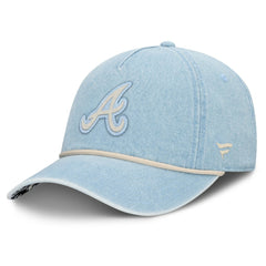 Atlanta Braves Women's Roped Adjustable Hat Denim