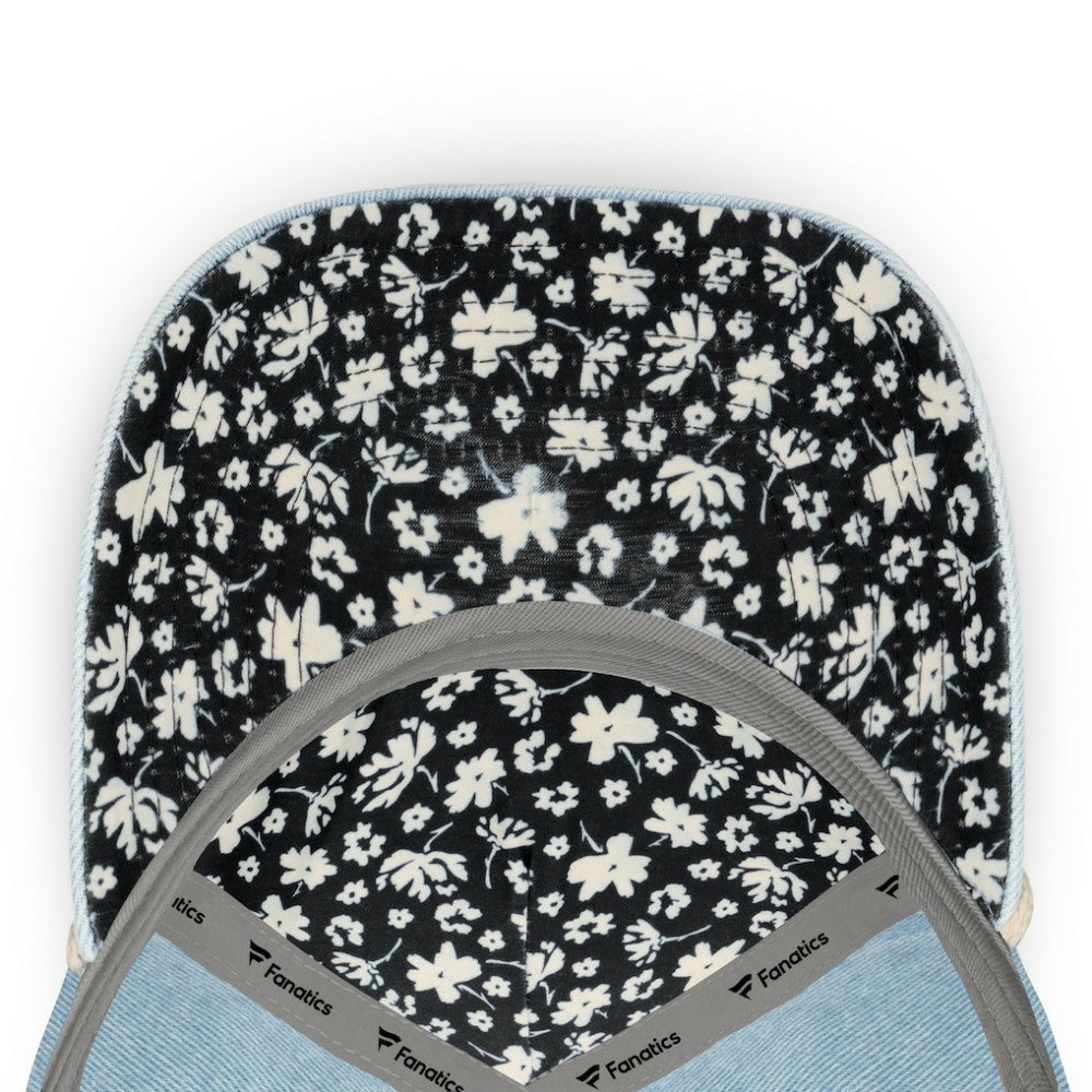 Atlanta Braves Women's Roped Adjustable Hat Denim