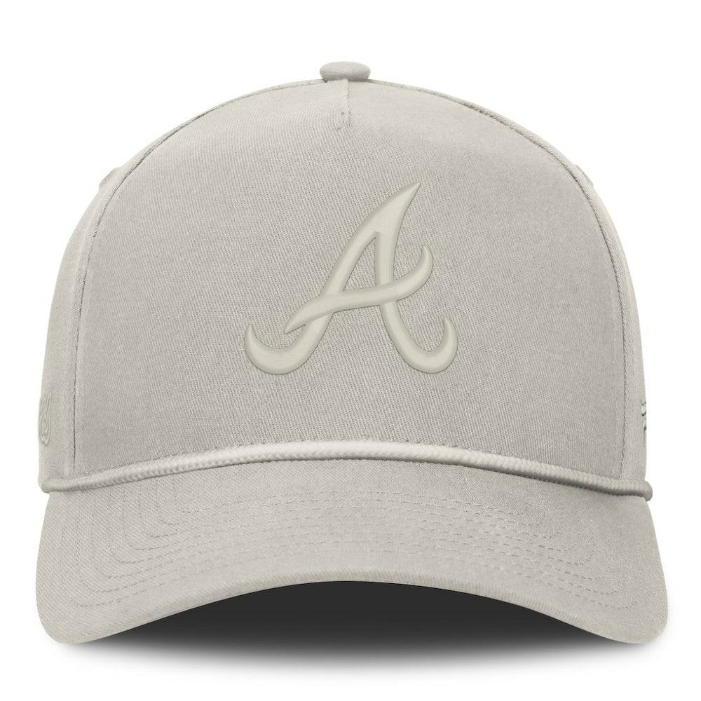 Atlanta Braves Undertone A-Frame Adjustable Hat Stone