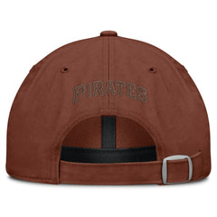 Pittsburgh Pirates Tinge Adjustable Hat Brown