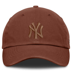 New York Yankees Tinge Adjustable Hat Brown