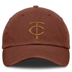 Minnesota Twins Tinge Adjustable Hat Brown