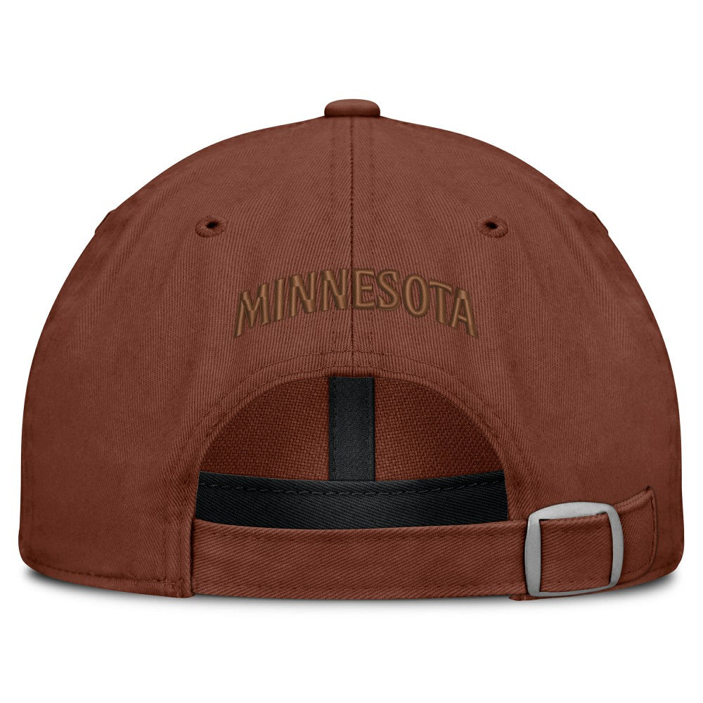 Minnesota Twins Tinge Adjustable Hat Brown