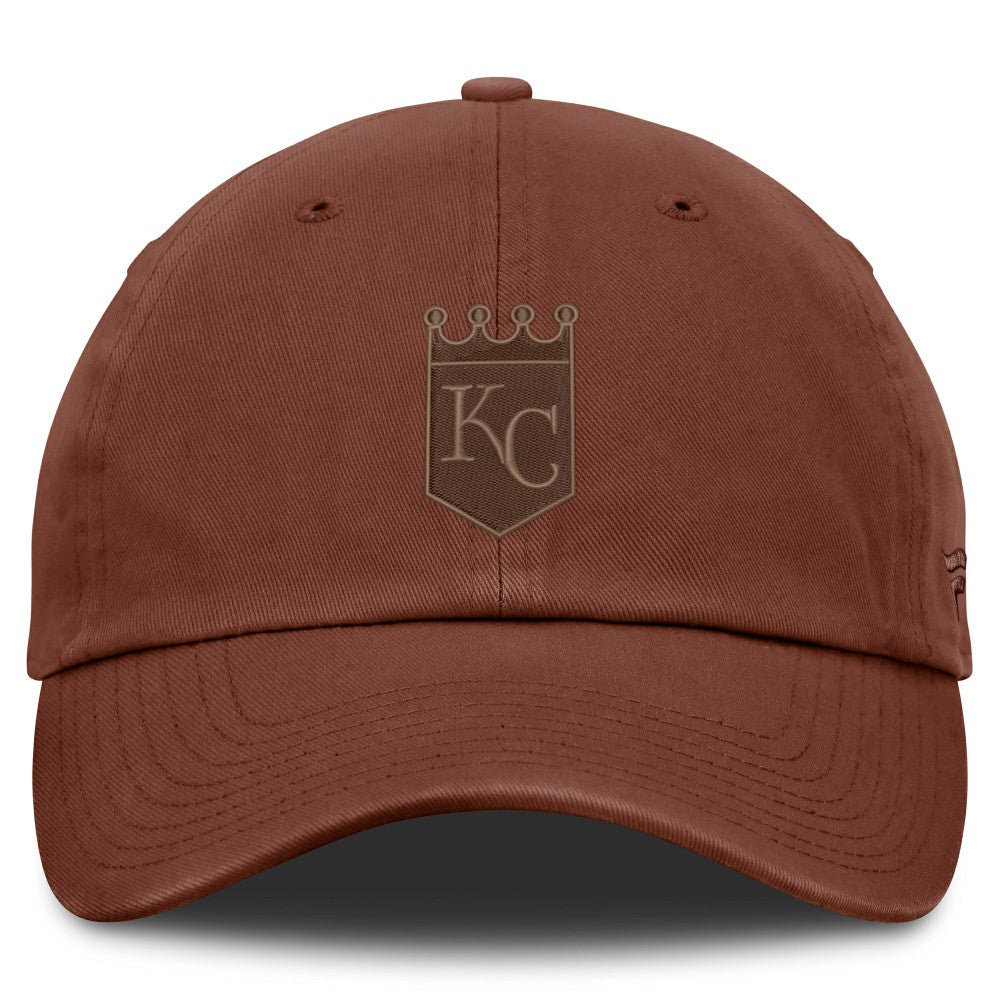 Kansas City Royals Tinge Adjustable Hat Brown