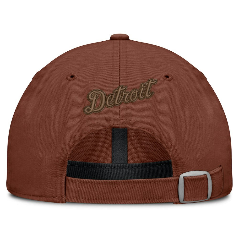 Detroit Tigers Tinge Adjustable Hat Brown