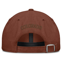 Colorado Rockies Tinge Adjustable Hat Brown