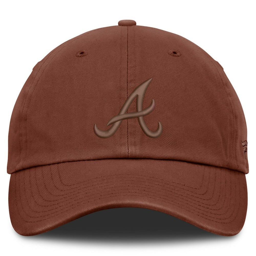 Atlanta Braves Tinge Adjustable Hat Brown
