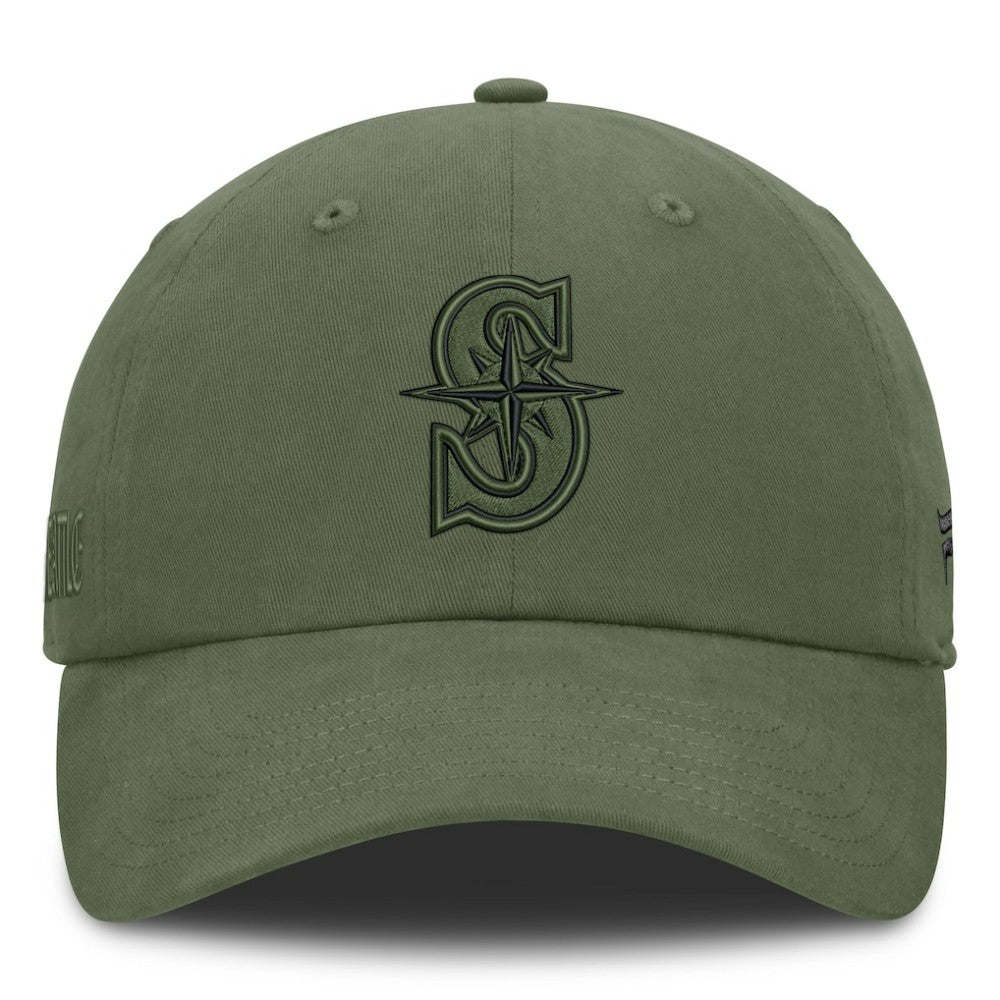 Seattle Mariners Pine Rider Adjustable Hat Olive