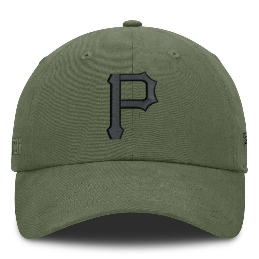 Pittsburgh Pirates Pine Rider Adjustable Hat Olive