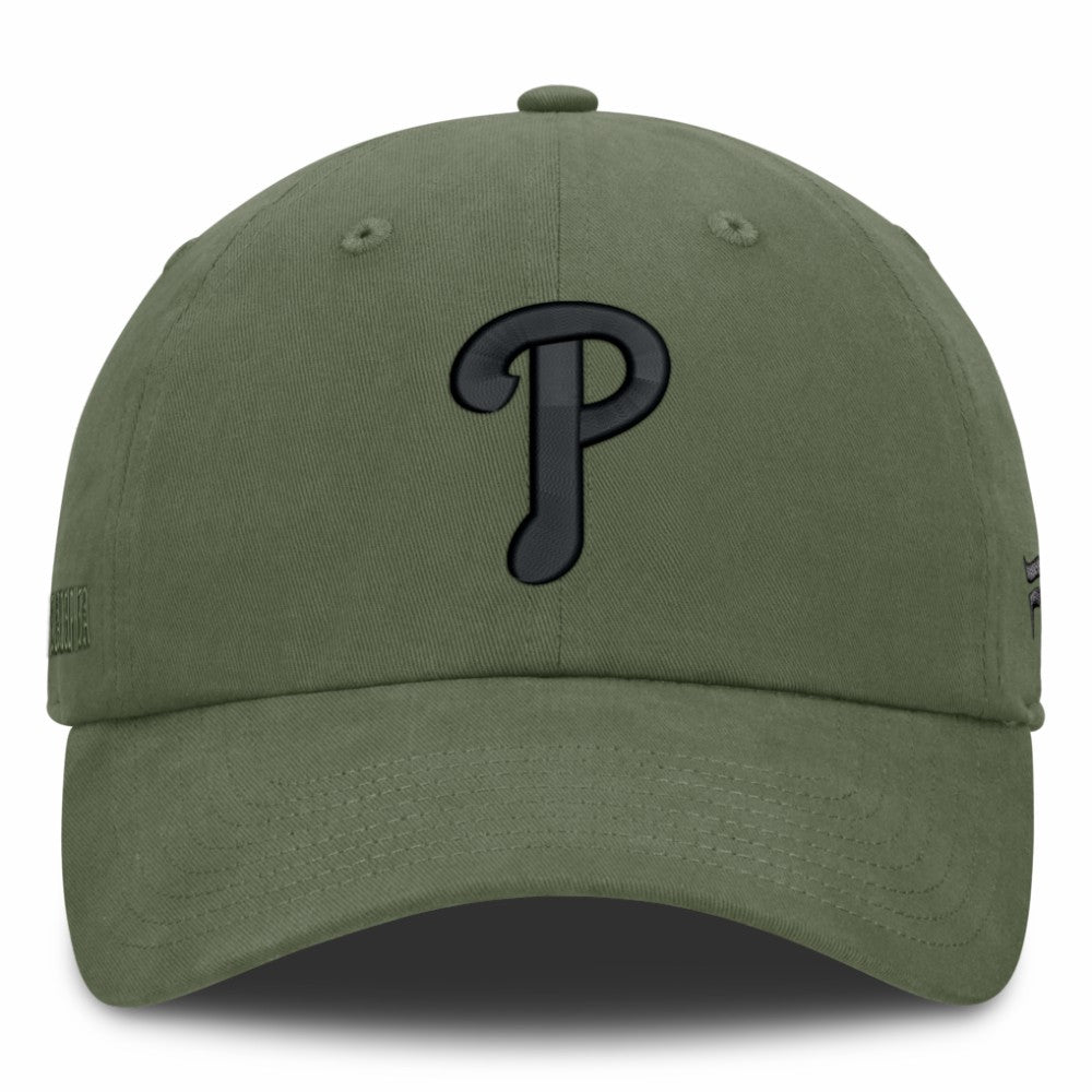 Philadelphia Phillies Pine Rider Adjustable Hat Olive
