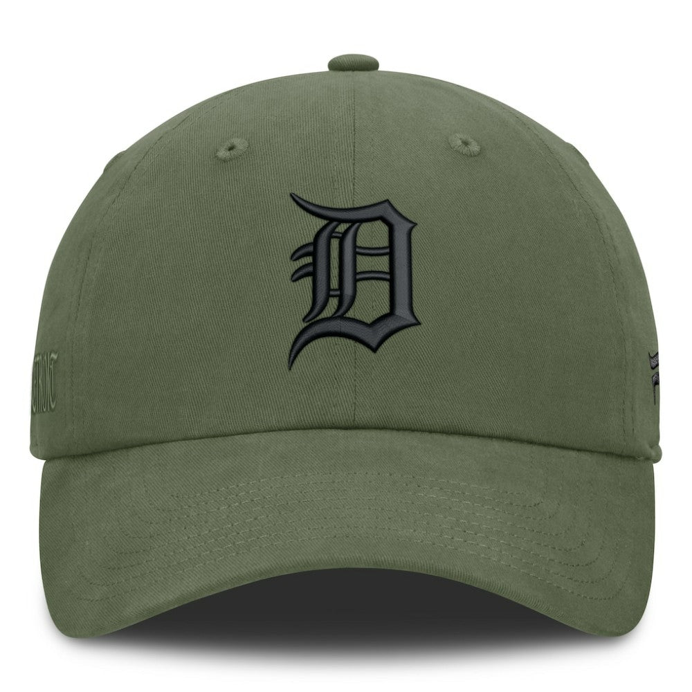Detroit Tigers Pine Rider Adjustable Hat Olive