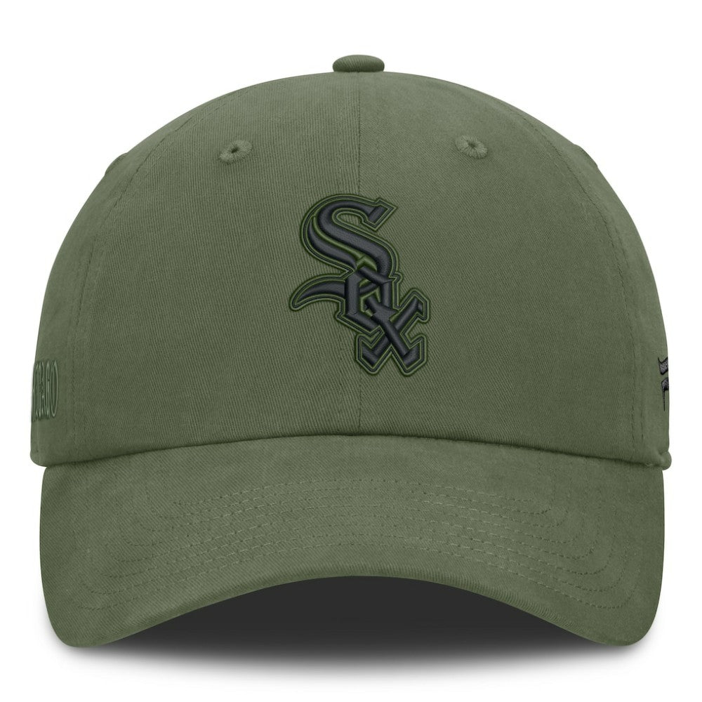 Chicago White Sox Pine Rider Adjustable Hat Olive