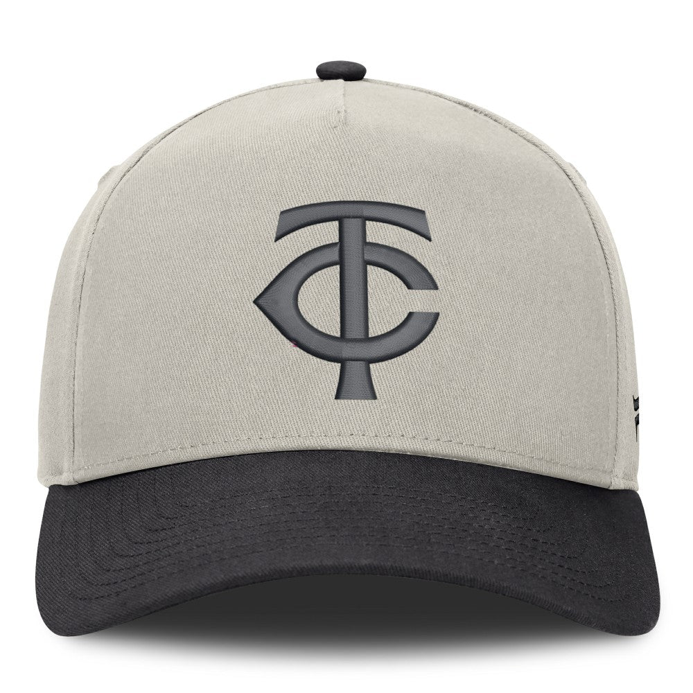 Minnesota Twins Wonder A-Frame Adjustable Hat Stone/Graphite