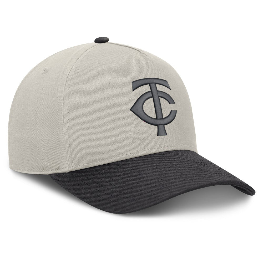 Minnesota Twins Wonder A-Frame Adjustable Hat Stone/Graphite