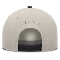 Colorado Rockies Wonder A-Frame Adjustable Hat Stone/Graphite