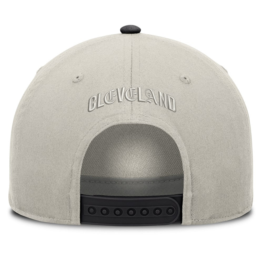 Cleveland Guardians Wonder A-Frame Adjustable Hat Stone/Graphite