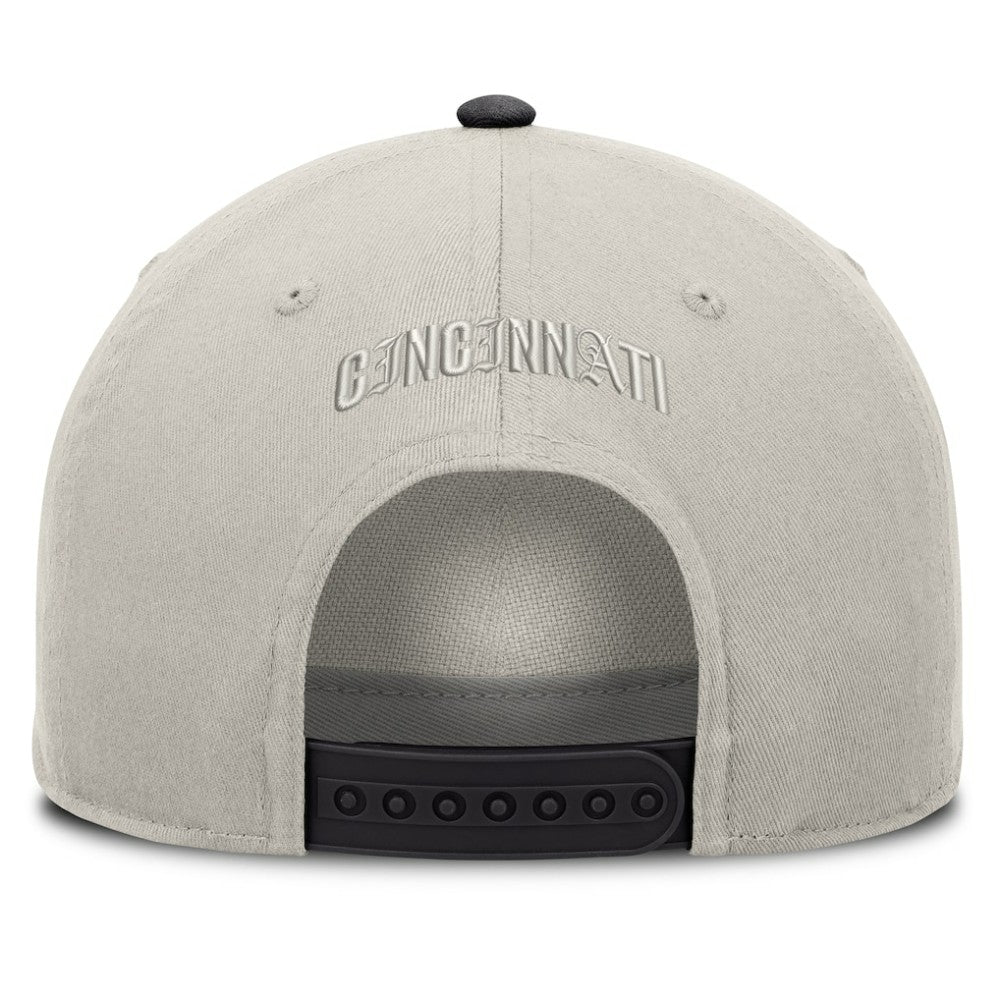 Cincinnati Reds Wonder A-Frame Adjustable Hat Stone/Graphite