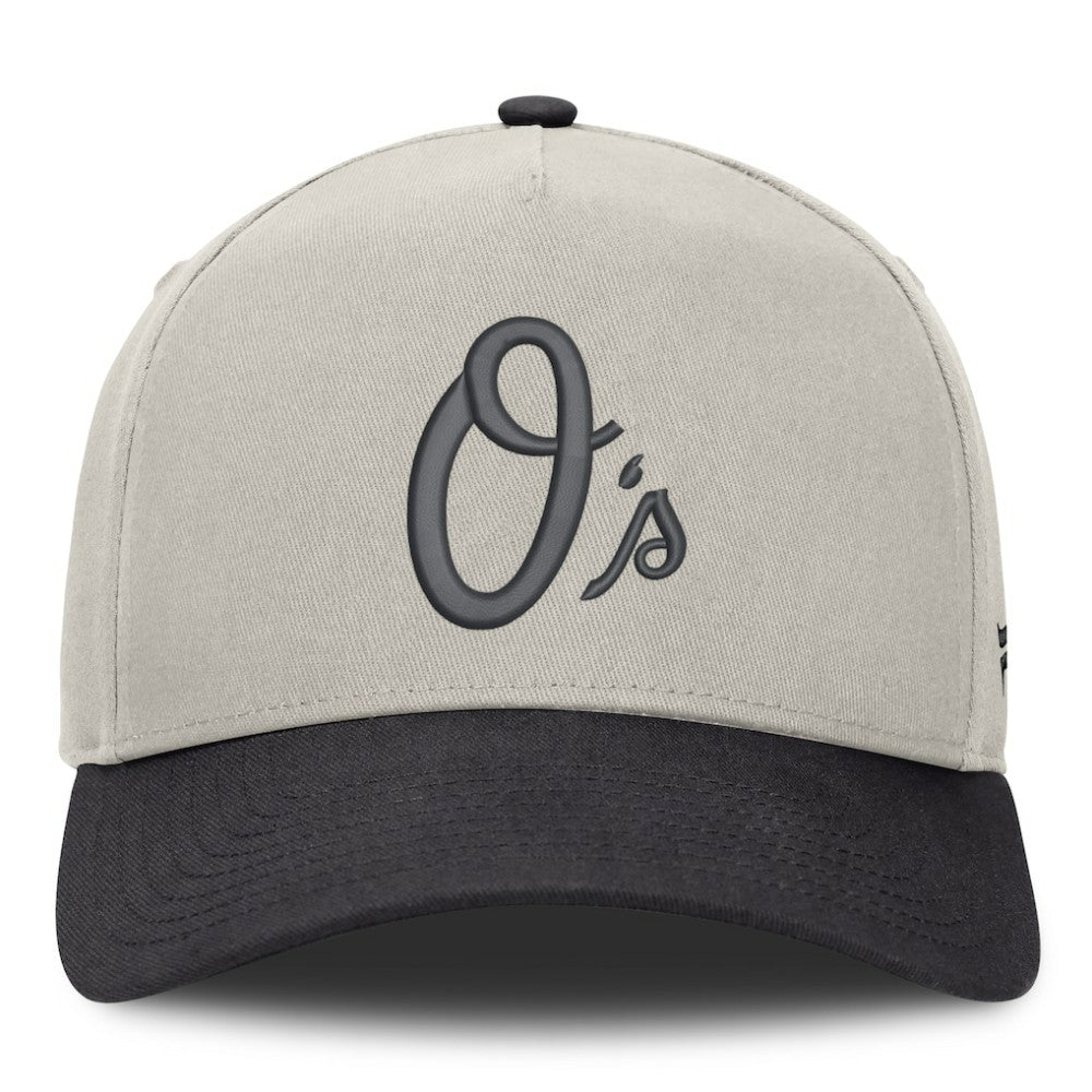 Baltimore Orioles Wonder A-Frame Adjustable Hat Stone/Graphite