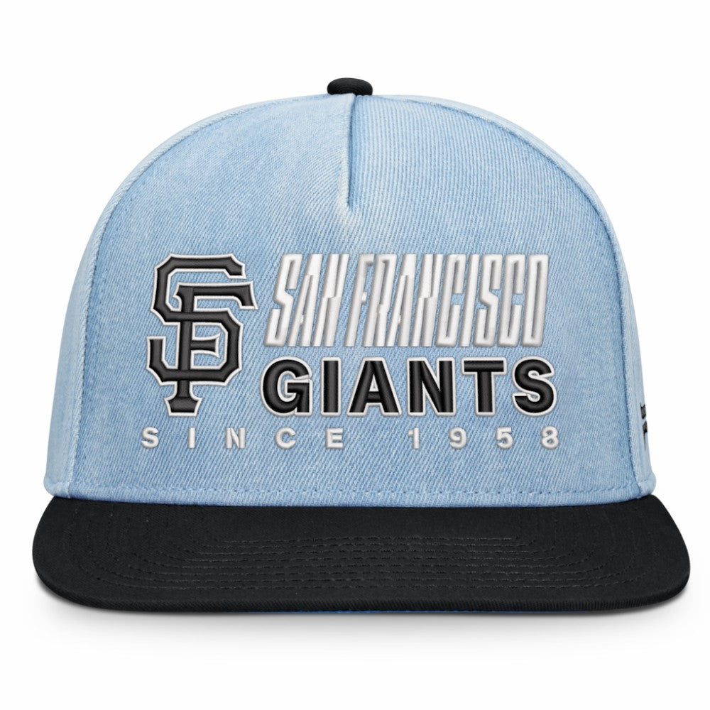 San Francisco Giants Twinbill Snapback Hat Denim