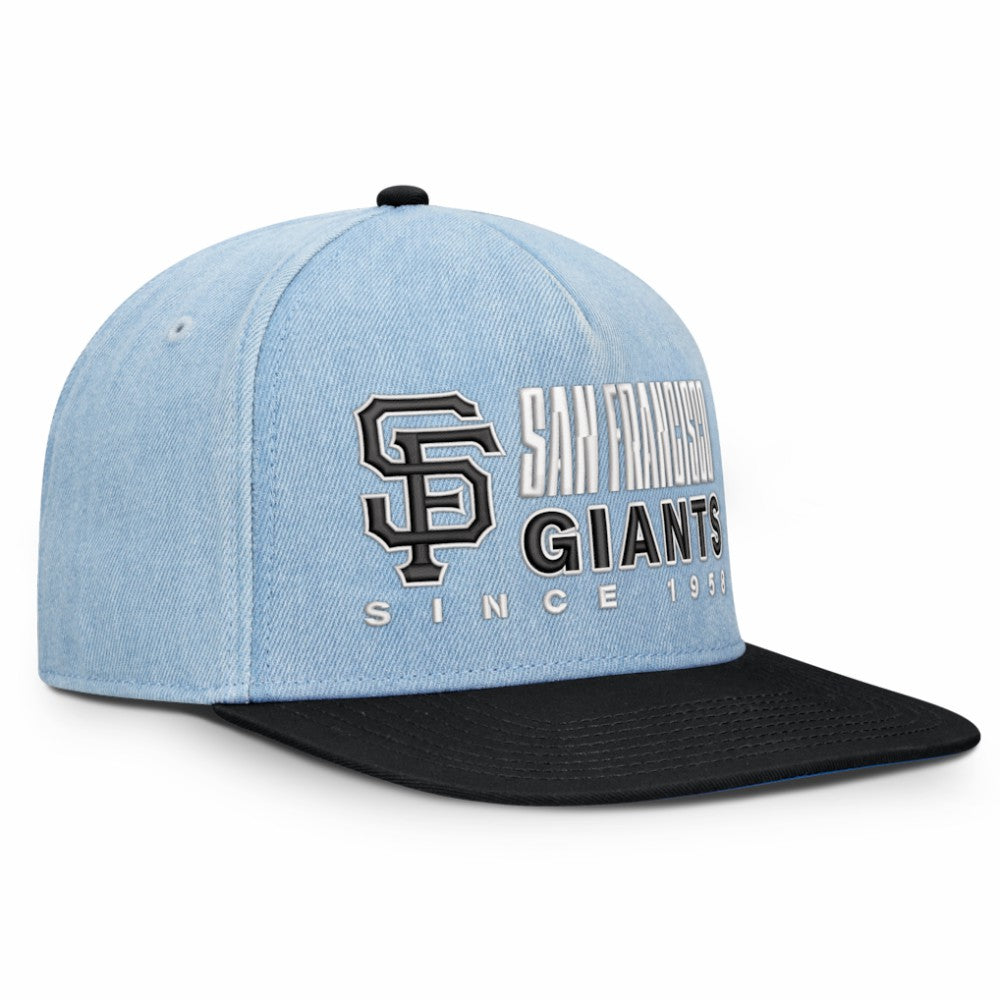 San Francisco Giants Twinbill Snapback Hat Denim