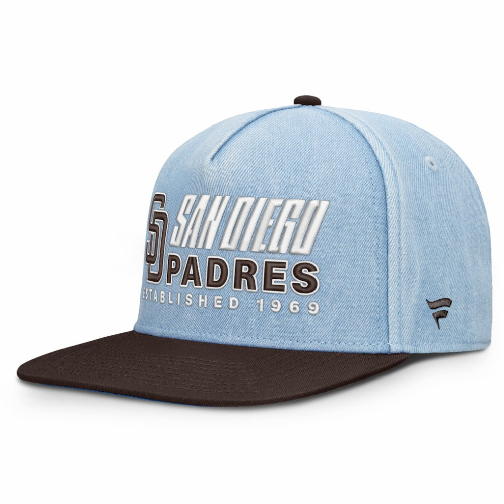 San Diego Padres Twinbill Snapback Hat Denim