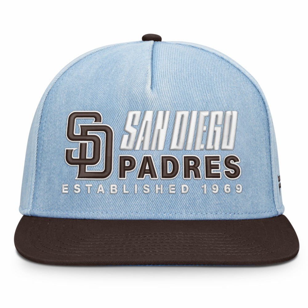 San Diego Padres Twinbill Snapback Hat Denim