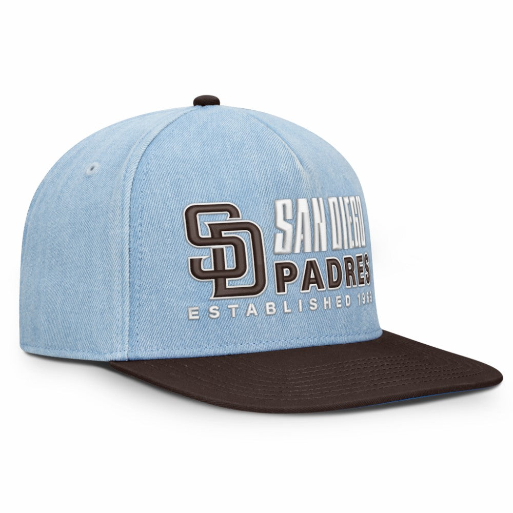 San Diego Padres Twinbill Snapback Hat Denim