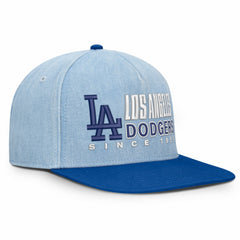 Los Angeles Dodgers Twinbill Snapback Hat Denim