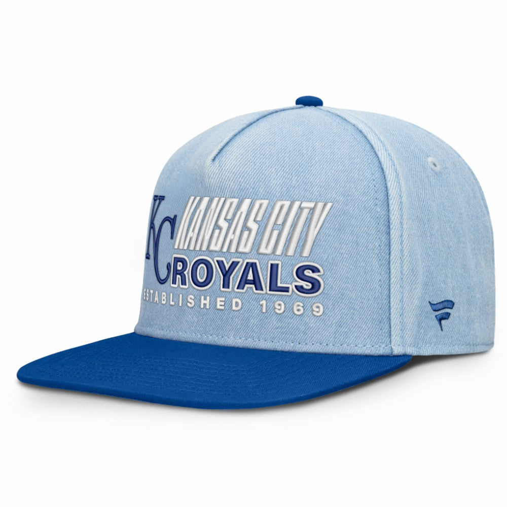 Kansas City Royals Twinbill Snapback Hat Denim