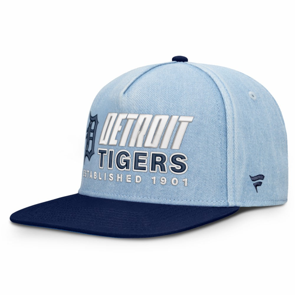 Detroit Tigers Twinbill Snapback Hat Denim
