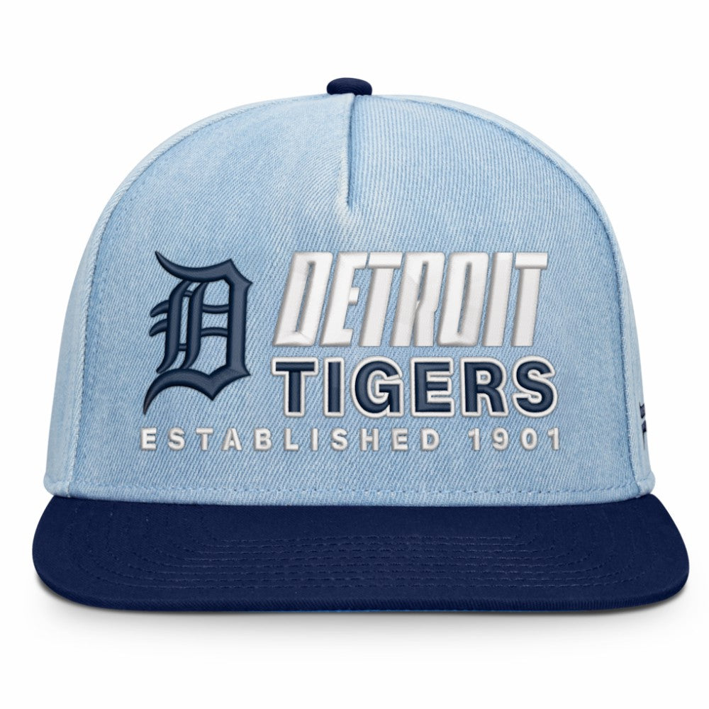 Detroit Tigers Twinbill Snapback Hat Denim