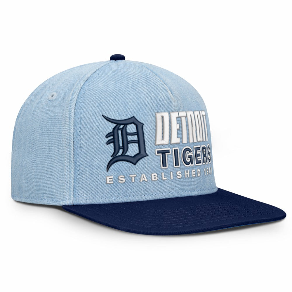 Detroit Tigers Twinbill Snapback Hat Denim