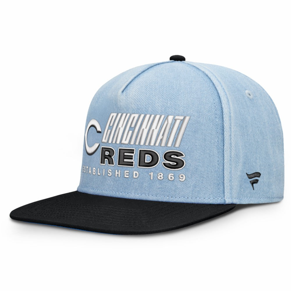 Cincinnati Reds Twinbill Snapback Hat Denim