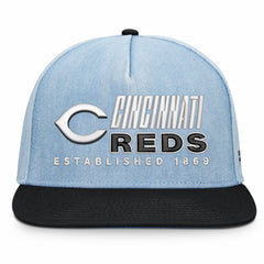 Cincinnati Reds Twinbill Snapback Hat Denim