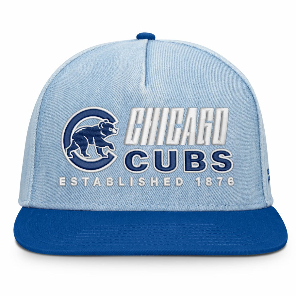 Chicago Cubs Twinbill Snapback Hat Denim