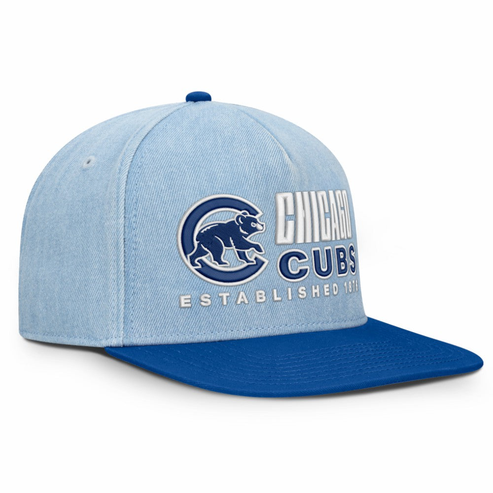 Chicago Cubs Twinbill Snapback Hat Denim