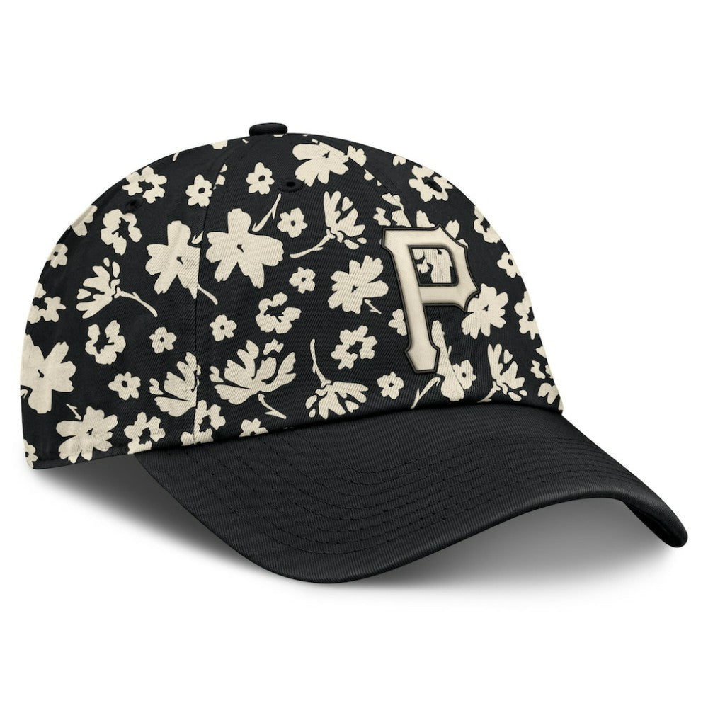 Pittsburgh Pirates Women's Blossom Adjustable Hat Black