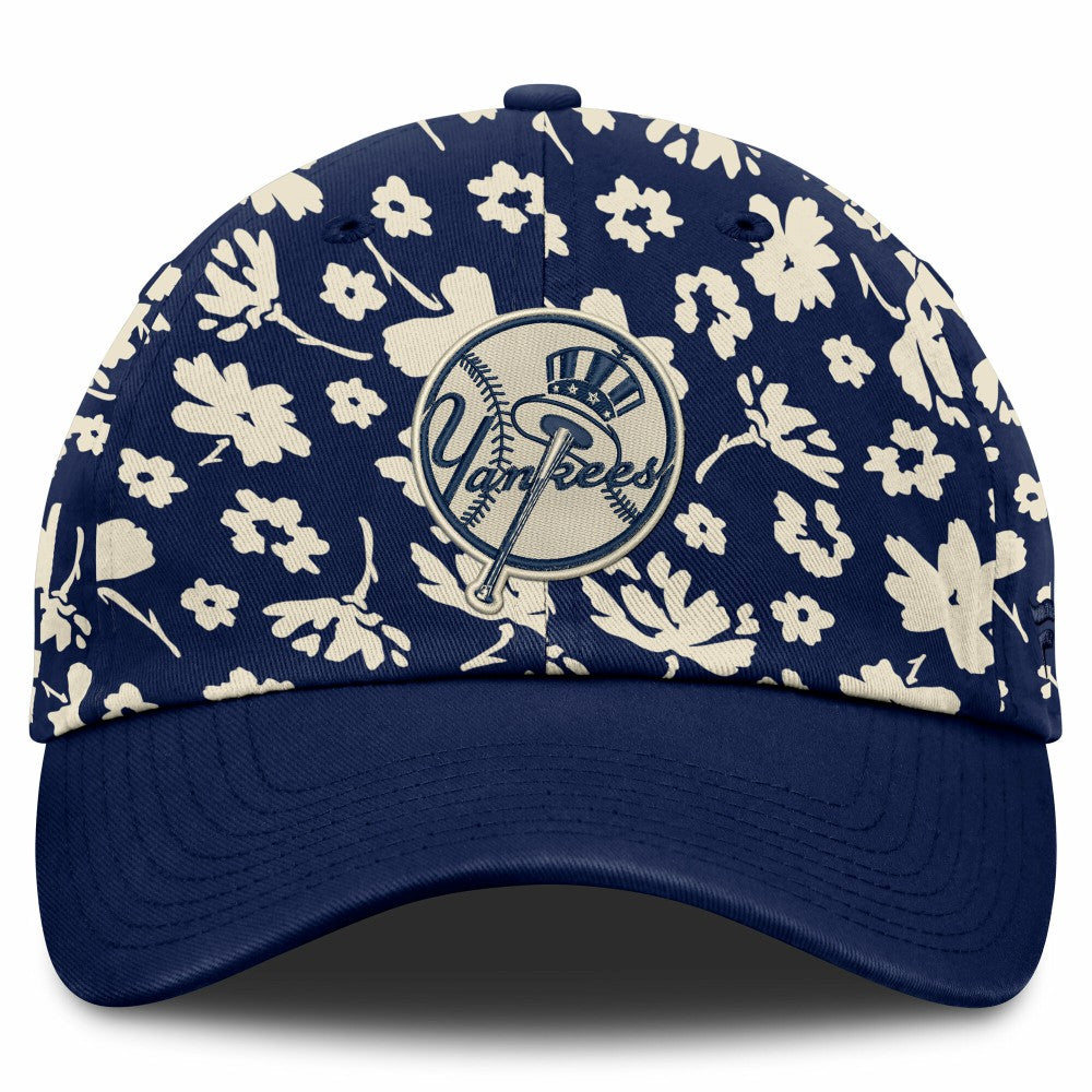 New York Yankees Women's Blossom Adjustable Hat Navy