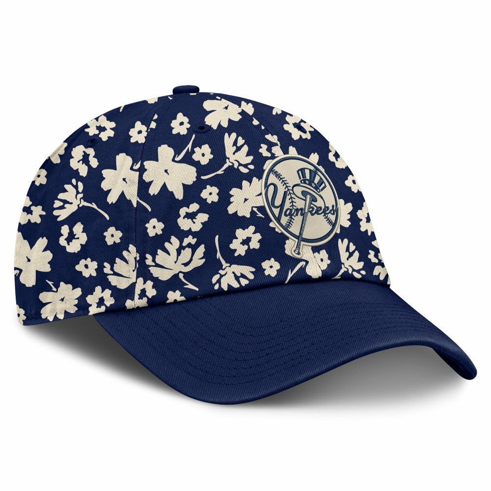 New York Yankees Women's Blossom Adjustable Hat Navy