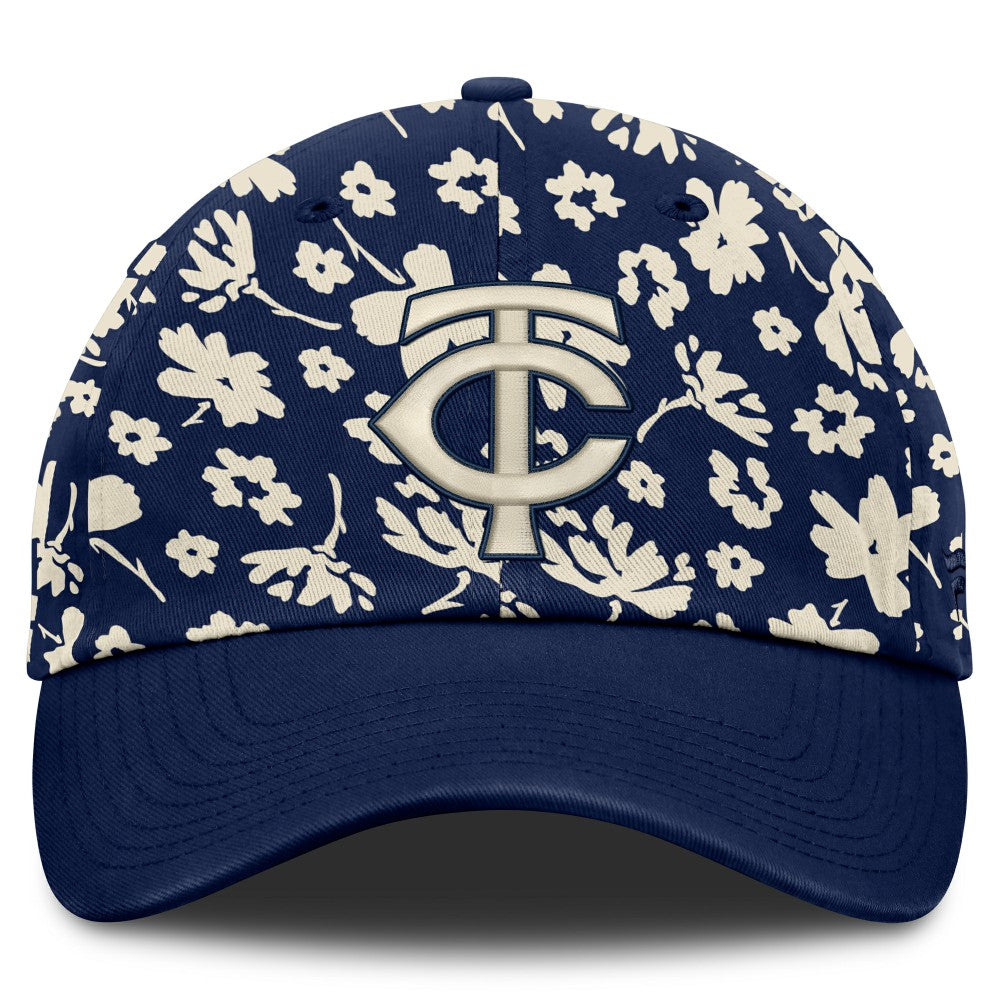 Minnesota Twins Women's Blossom Adjustable Hat Navy